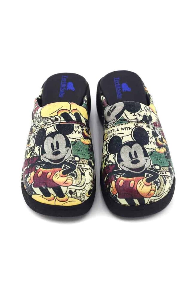 mickey mouse papucs Eredeti Comfy X papucs Terlik színes és kényelmes COMFY X cipő – Mickey Mouse  papucs 2