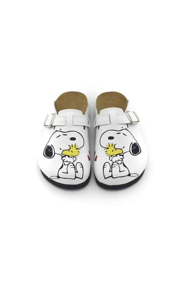 Terlik színes és orvosi parafa/EVA cipő – Snoopy papucs Gyönyörű parafa papucs terlikpapucs.hu