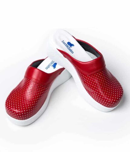 Terlik egészség színű COMFY X cipő – piros papucs Eredeti Comfy X papucs terlikpapucs.hu