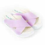 Terlik női nyitott AIR cipő – lila papucs Az egészségügyi személyzet számára terlikpapucs.hu