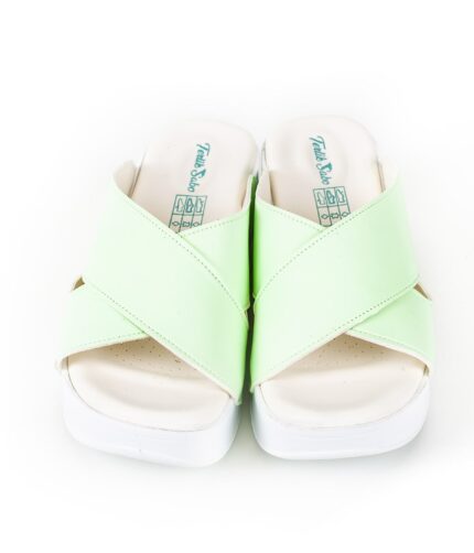 Terlik női nyitott AIR cipő – menta zöld papucs Az egészségügyi személyzet számára terlikpapucs.hu